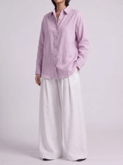 Lilac Button Down Shirt