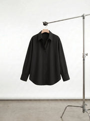 Black Button Down Shirt
