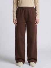 Brown Wide Leg Trouser