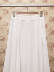 Pearl Flowy Pleated Skirt