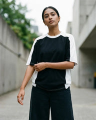 Oversize - Monochrome Panel Tee