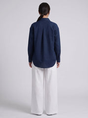 Navy Blue Button Down Shirt