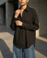 Black Button Down Shirt