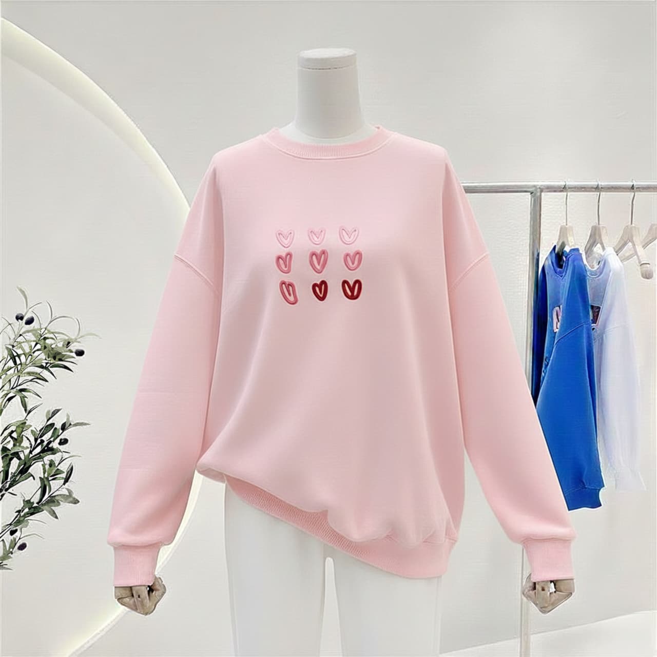 Nine heart sweatshirt