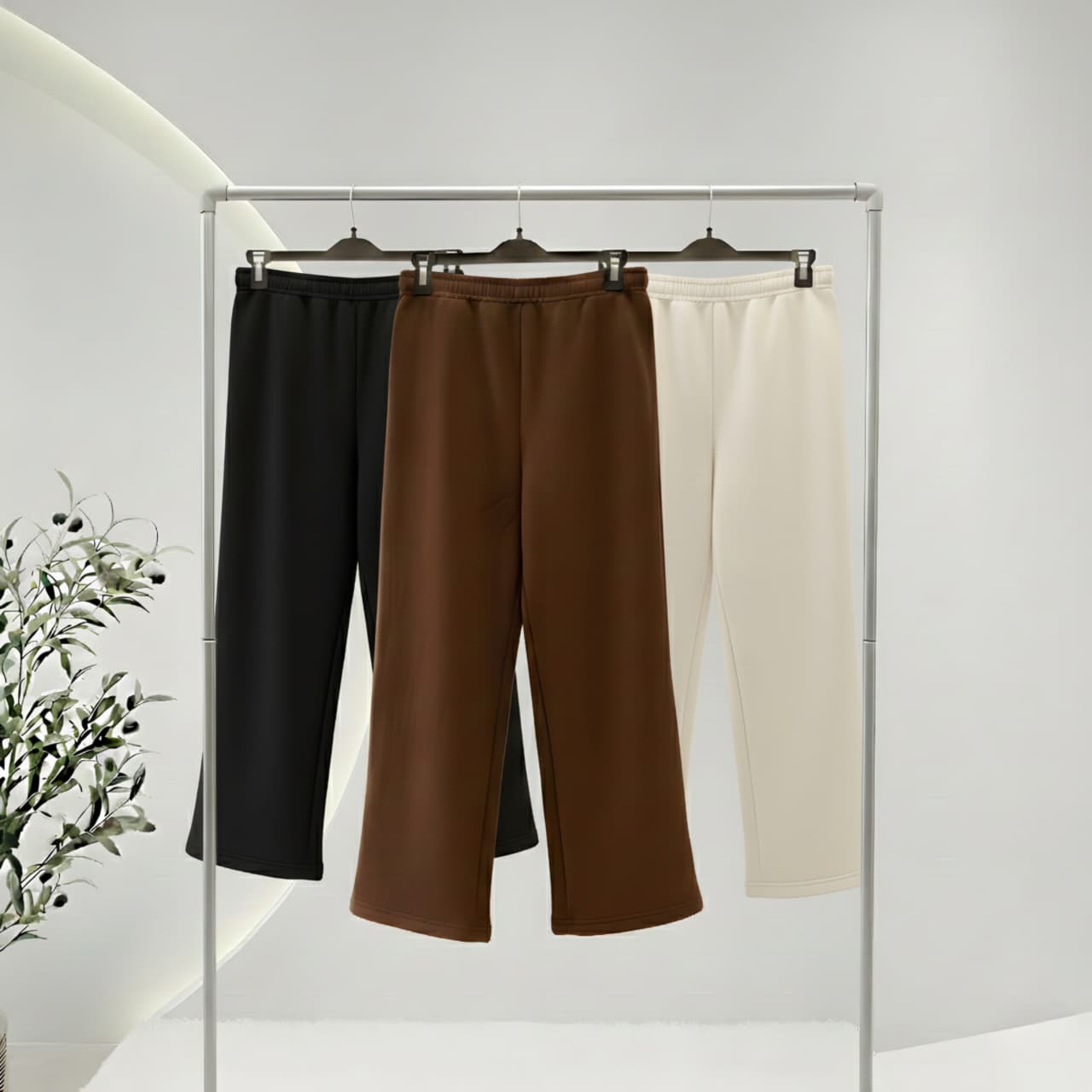 Wide leg trouser