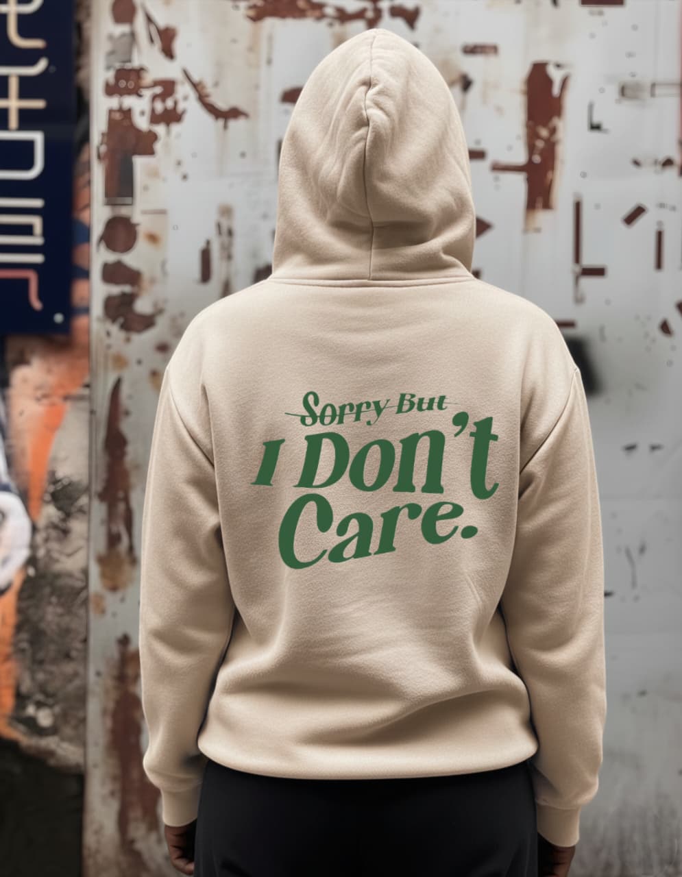 Sorry but I don't care