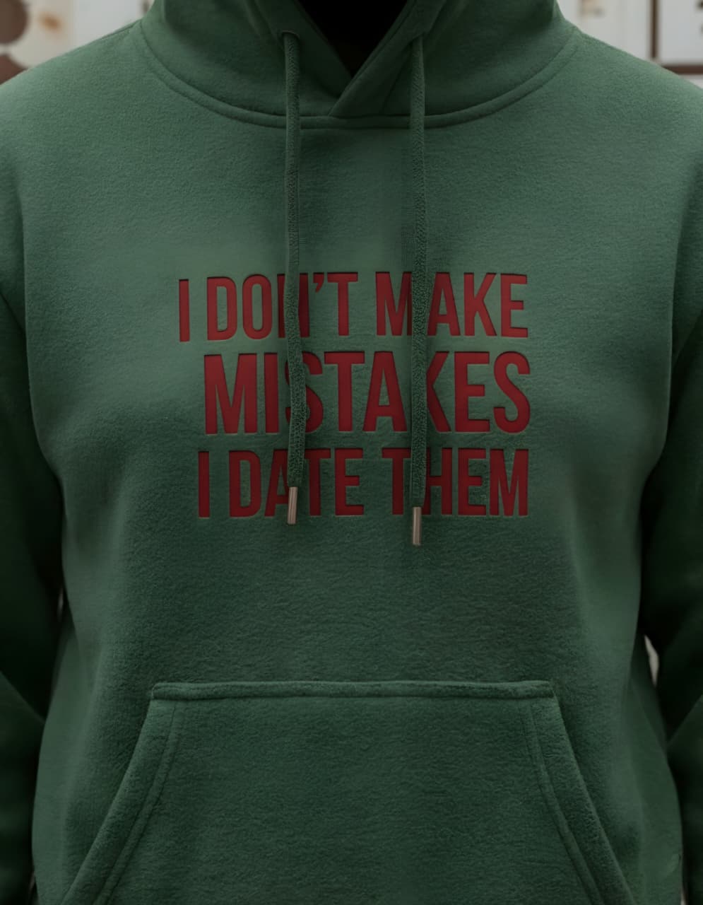 I don't make Mistakes