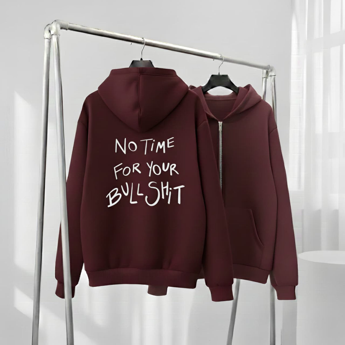 No time for your bullshit