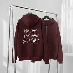 No time for your bullshit