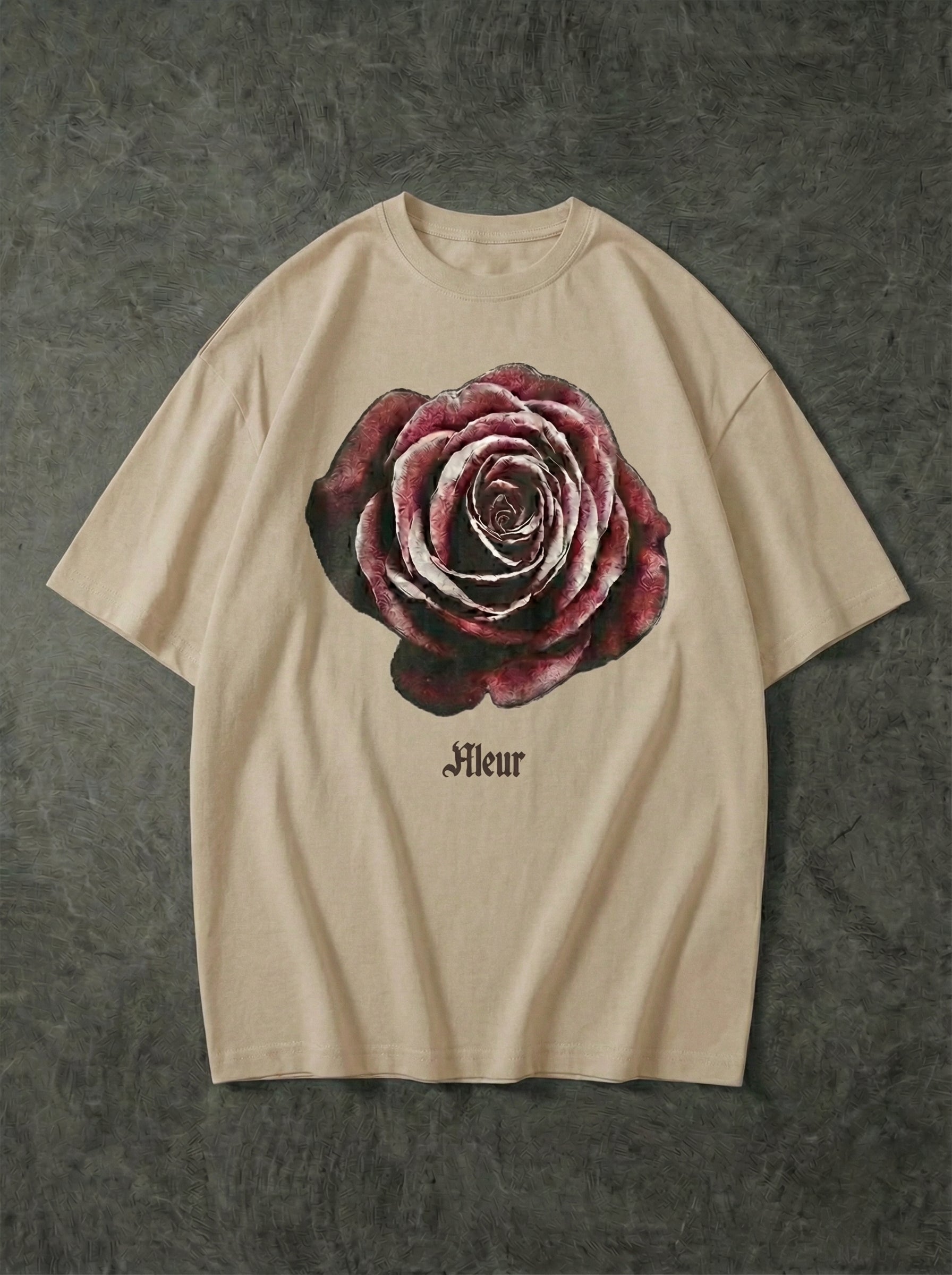 Oversize Alert Rose