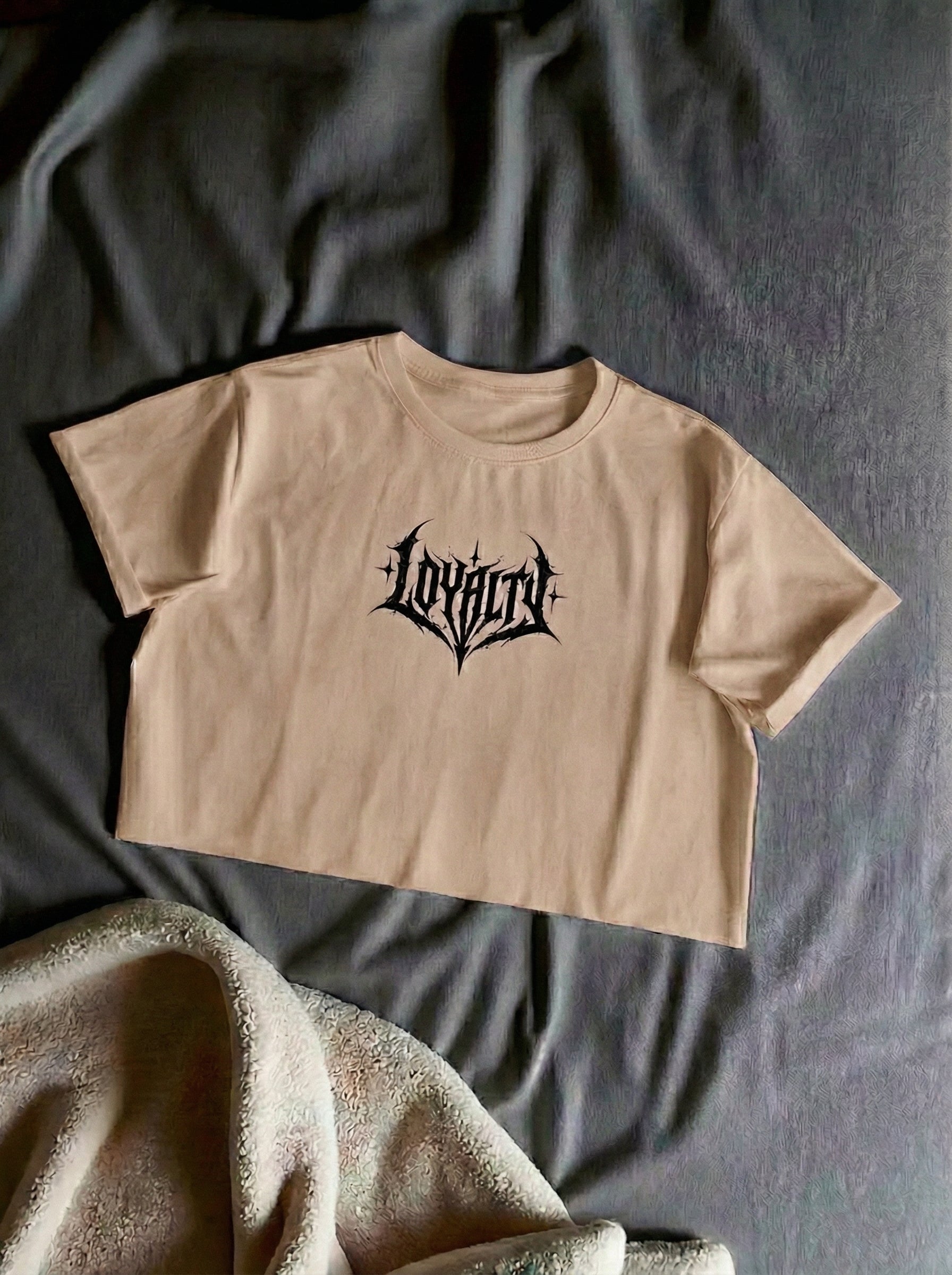 Oversize Croptop Loyalty