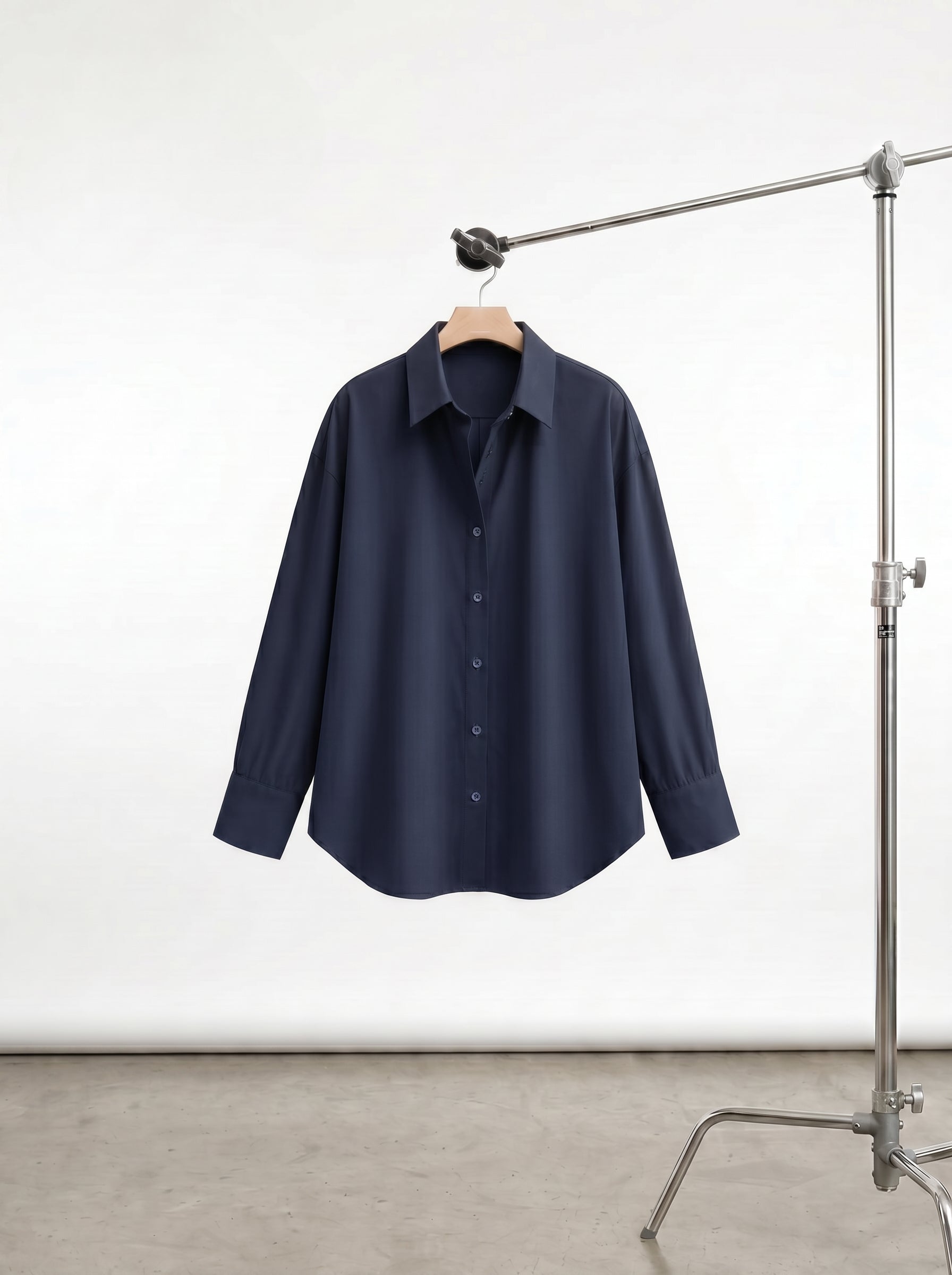 Navy Blue Button Down Shirt