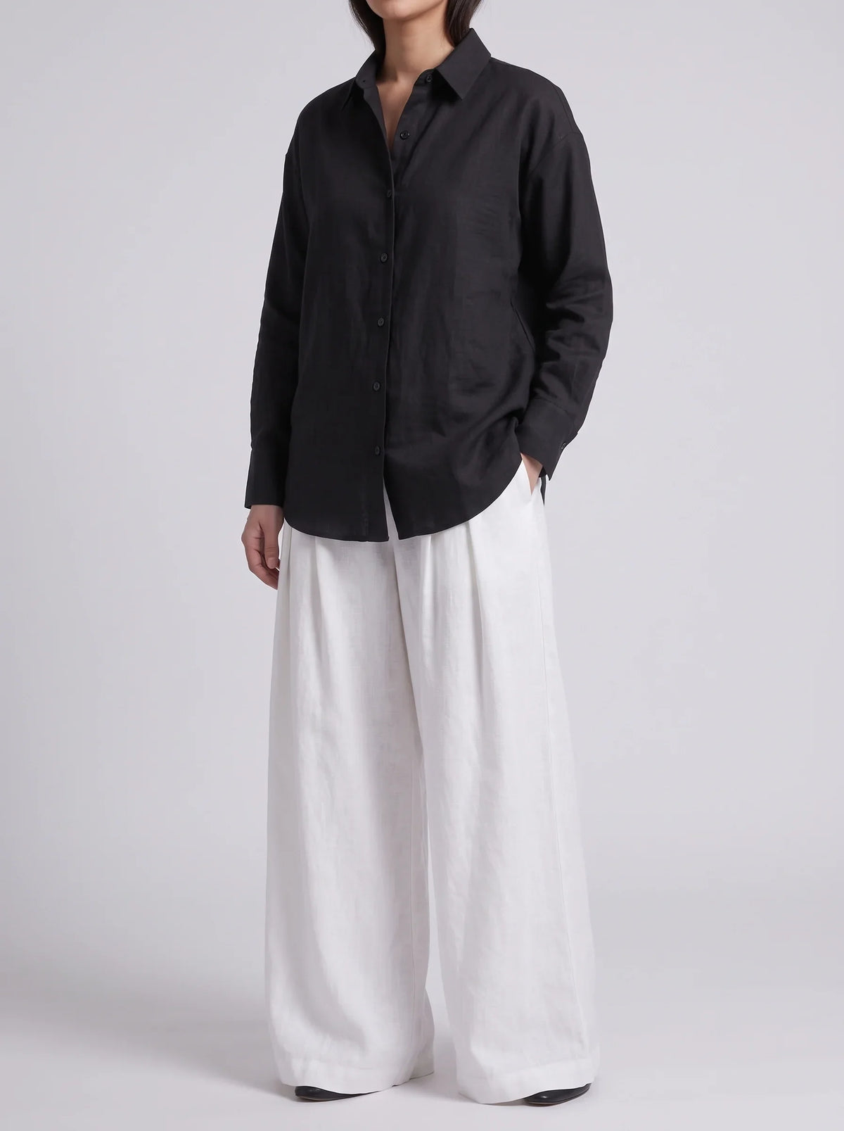 Black Button Down Shirt