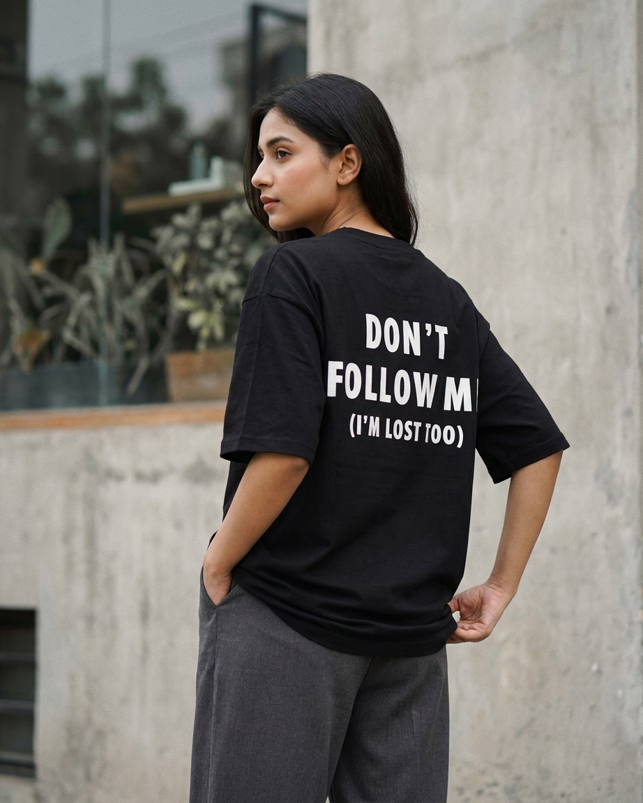 Oversized I'm Lost Too T-shirt