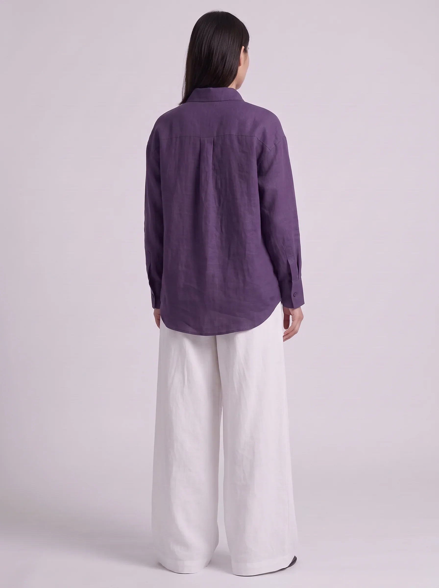 Purple Button Down Shirt