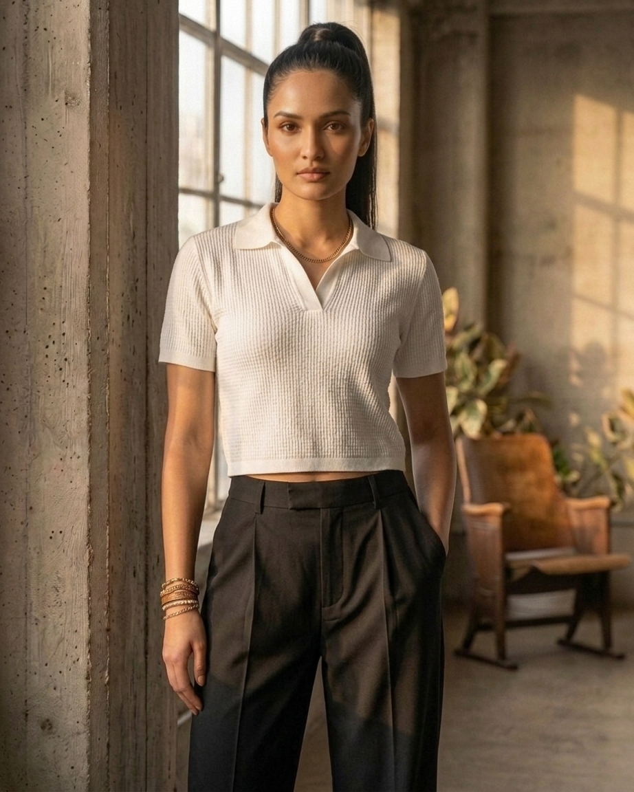 Textured Polo