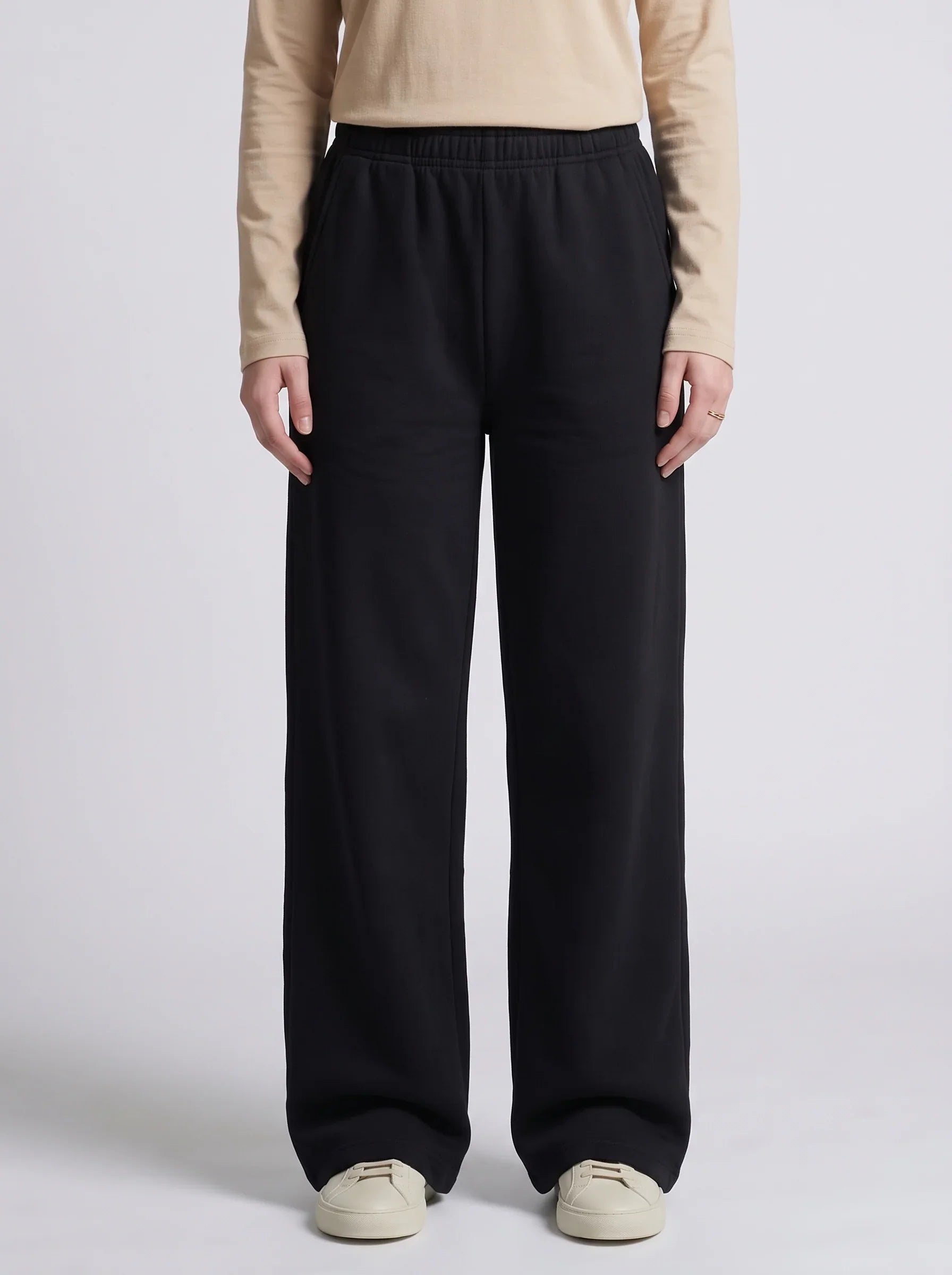 Black Wide Leg Trouser