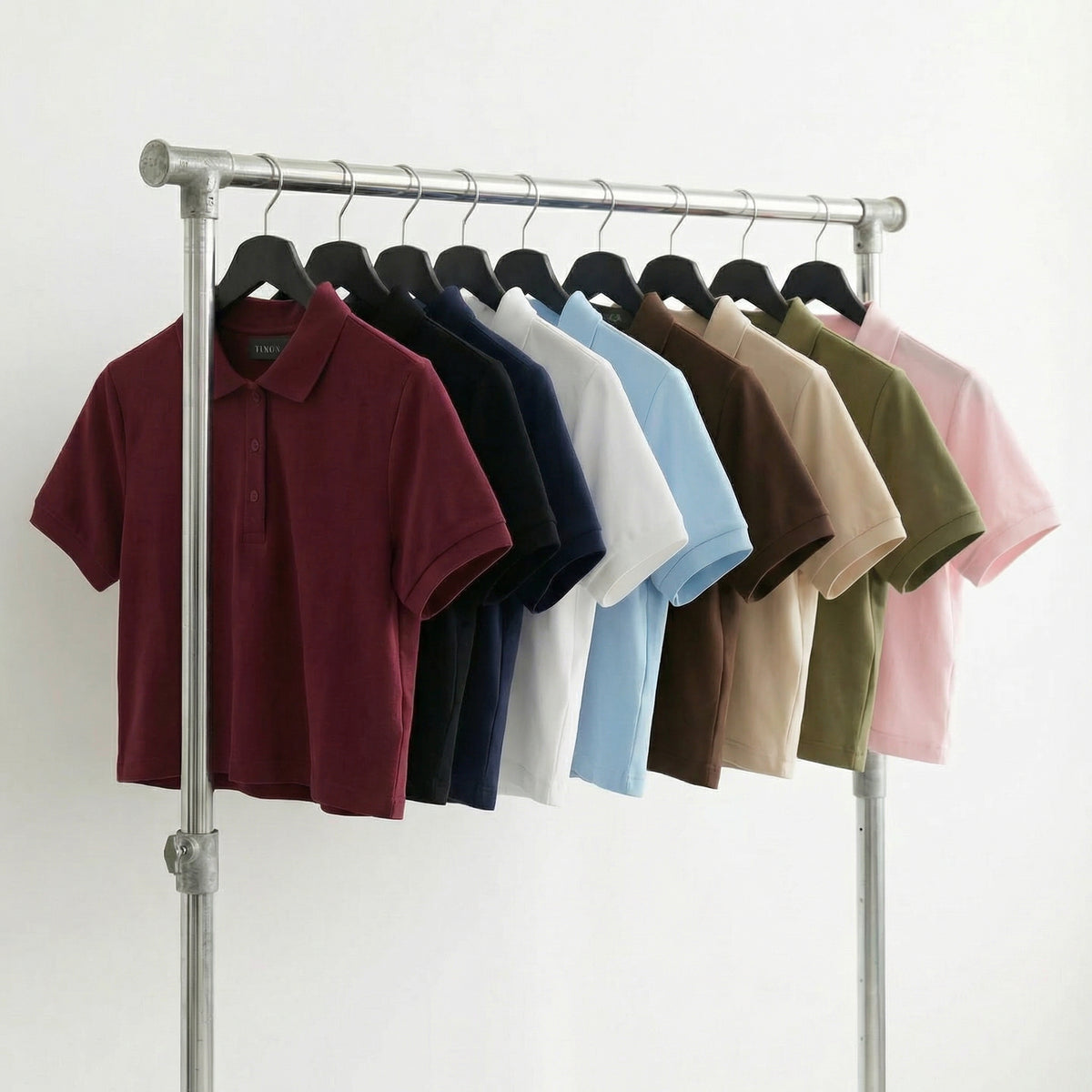 Crop Polo Shirts