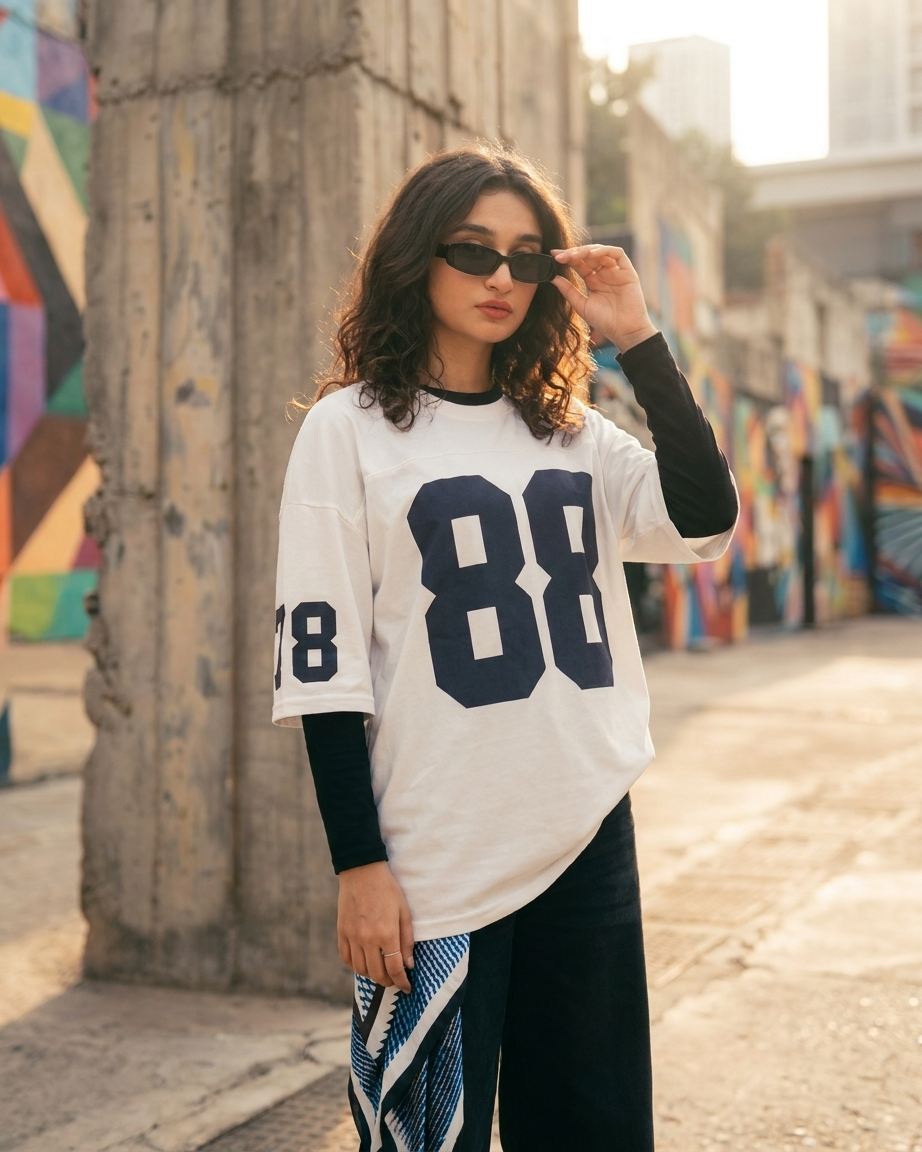 Oversized 88 T-shirt