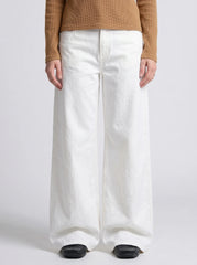 White Wide Leg Jeans