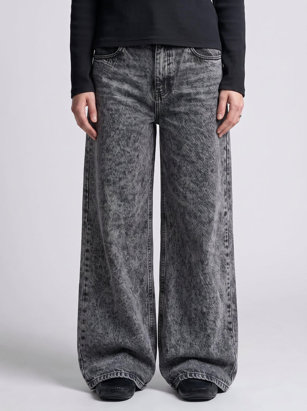 Granite Vintage Wide Leg Jeans