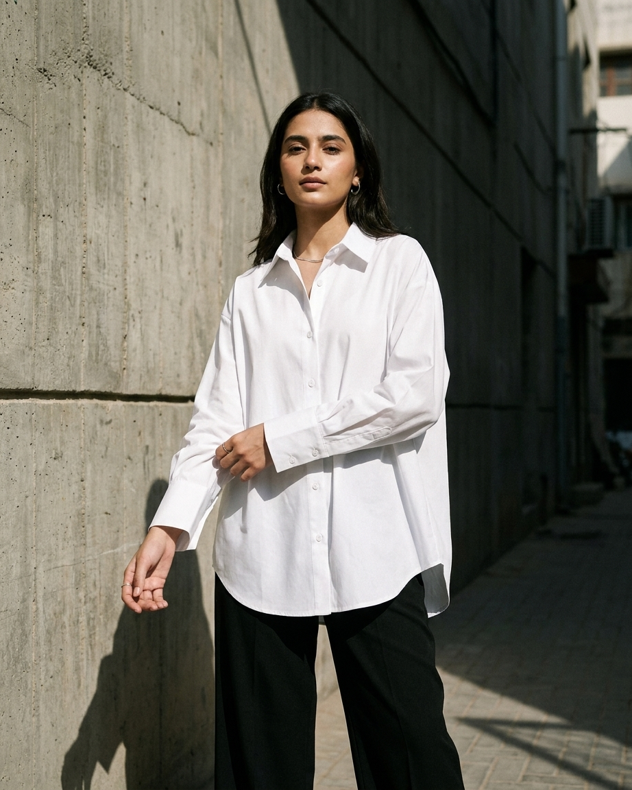 White Button Down Shirt
