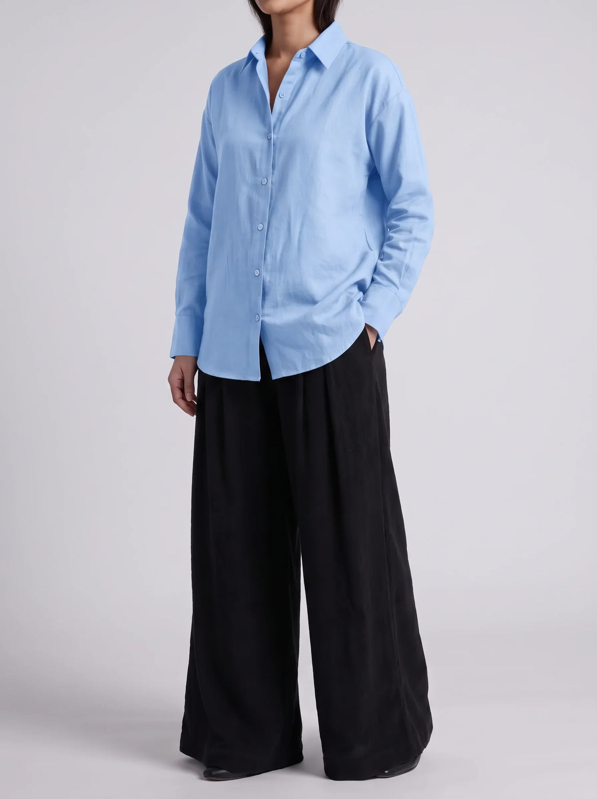 Sky Blue Button Down Shirt